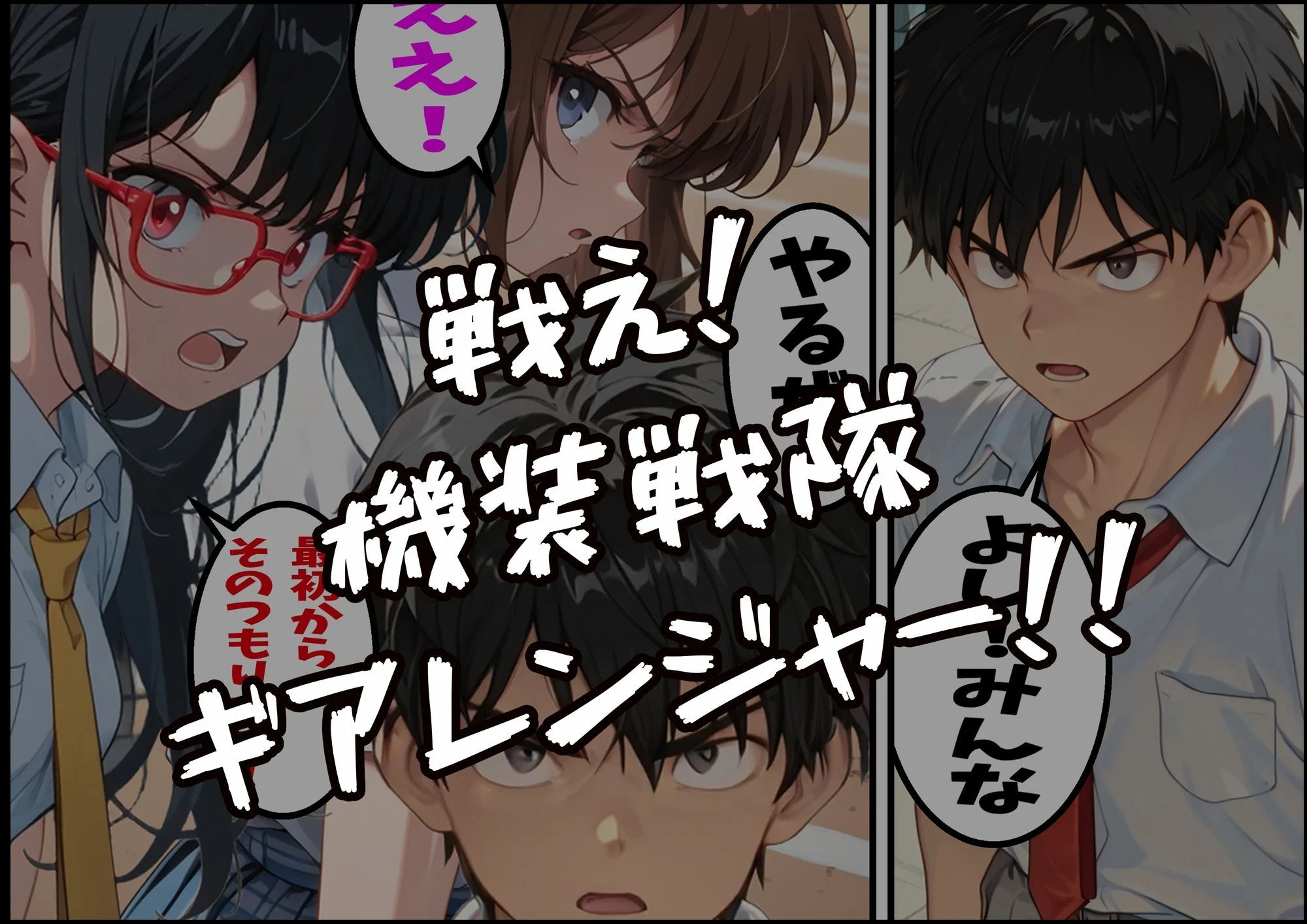 機装戦隊ギアレンジャー 第一話 戦隊ヒロインドキドキの初H？ 画像5