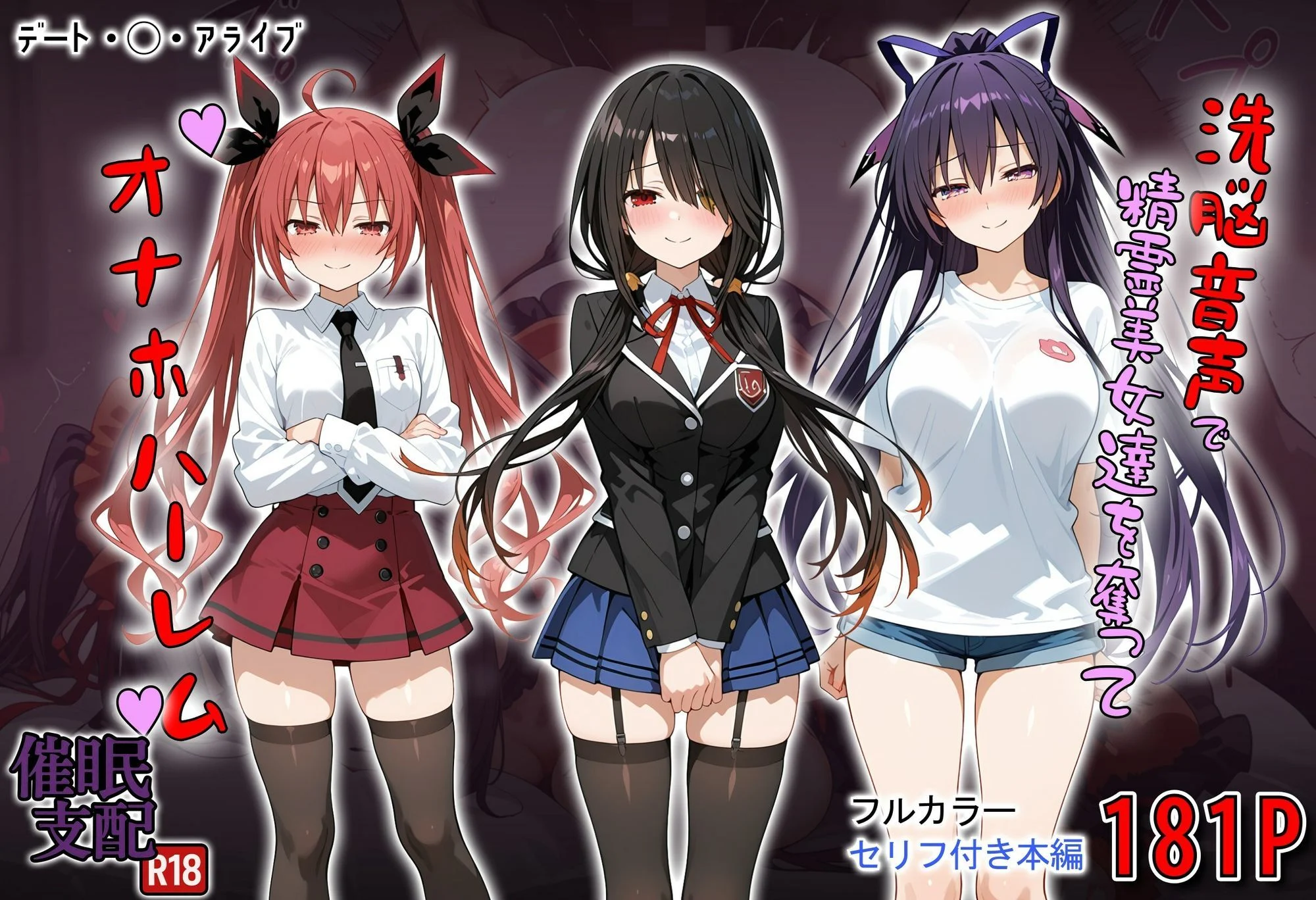 洗脳音声で精霊美女達を奪ってオナホハーレム 画像1