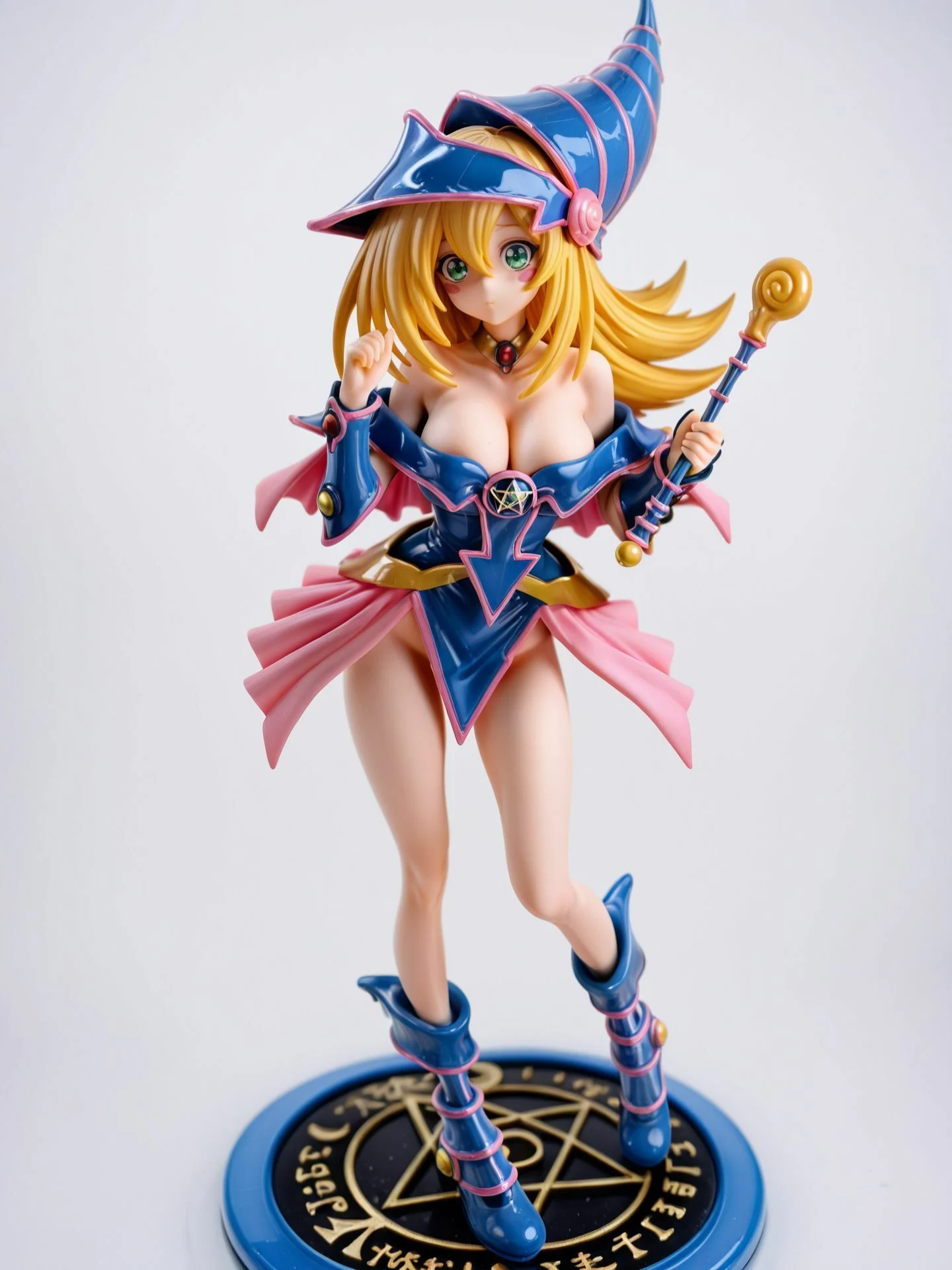 ブラ〇ク・マジシャン・ガ〇ル フィギュア風イラストコレクション 画像4