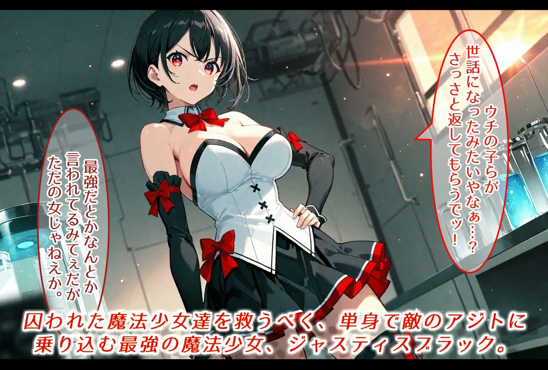 最強の魔法少女、無様に散って苗床と化す 画像1