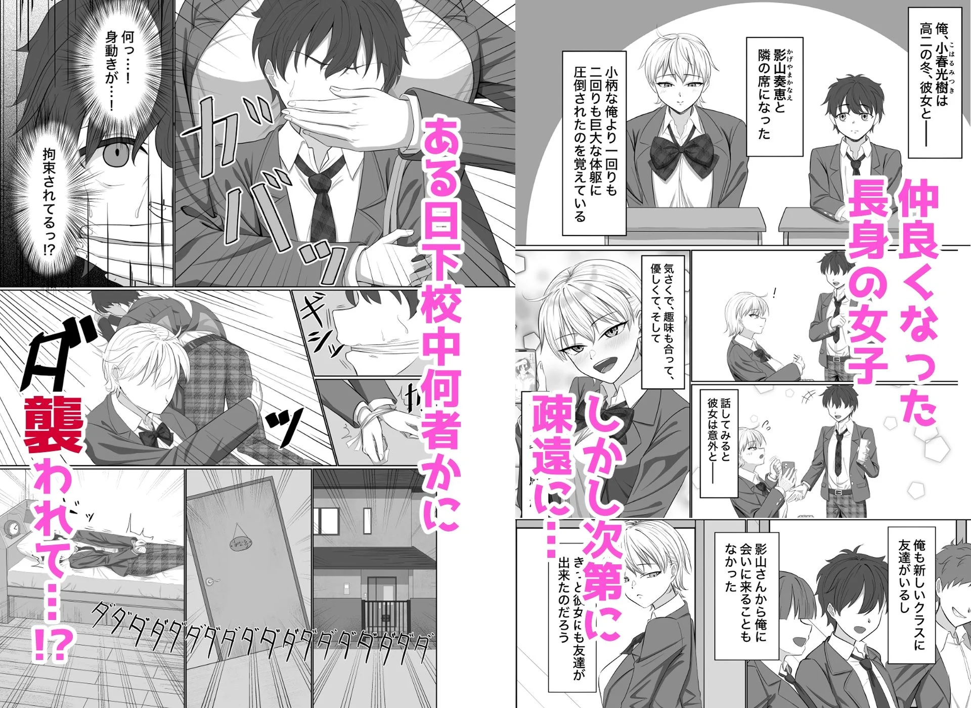 襲来！！メンヘラデカ女 画像1