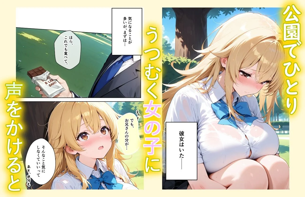 捨て犬みたいな家出少女が幸せエッチしちゃうまで 画像1