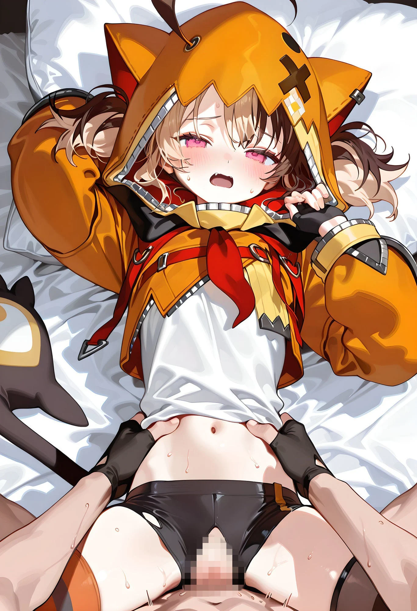 ジジ・ム◯ンとラブラブえっち 画像3