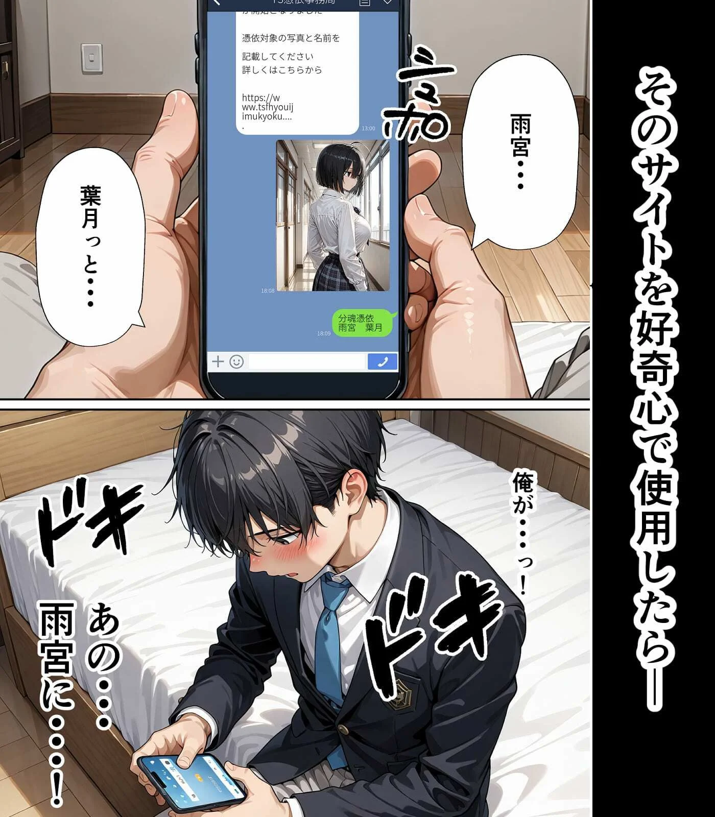 学園憑依I  ジト目優等生に分魂憑依して、ひとつになるまで 画像3