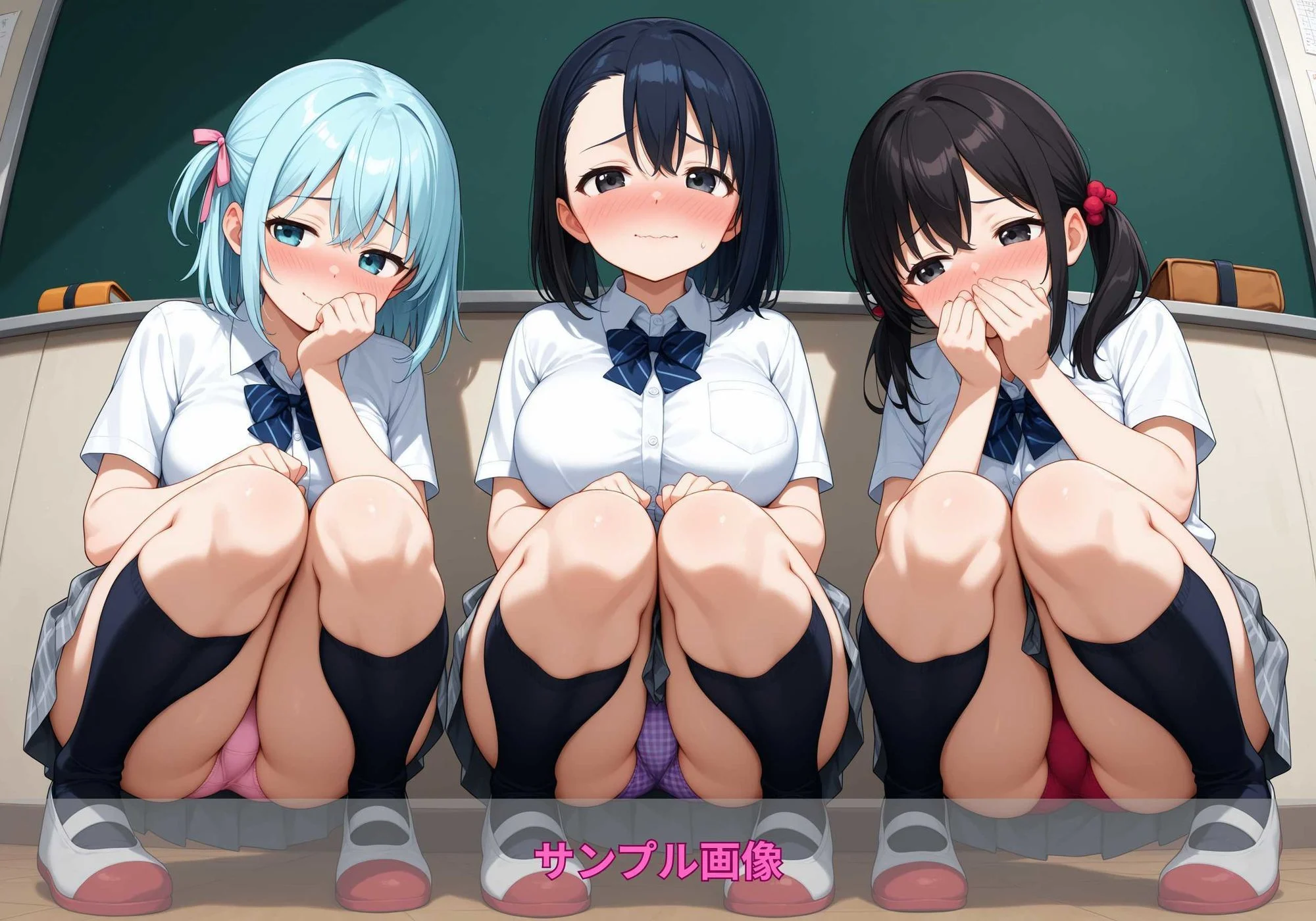 しゃがみパンツガールズ 画像4