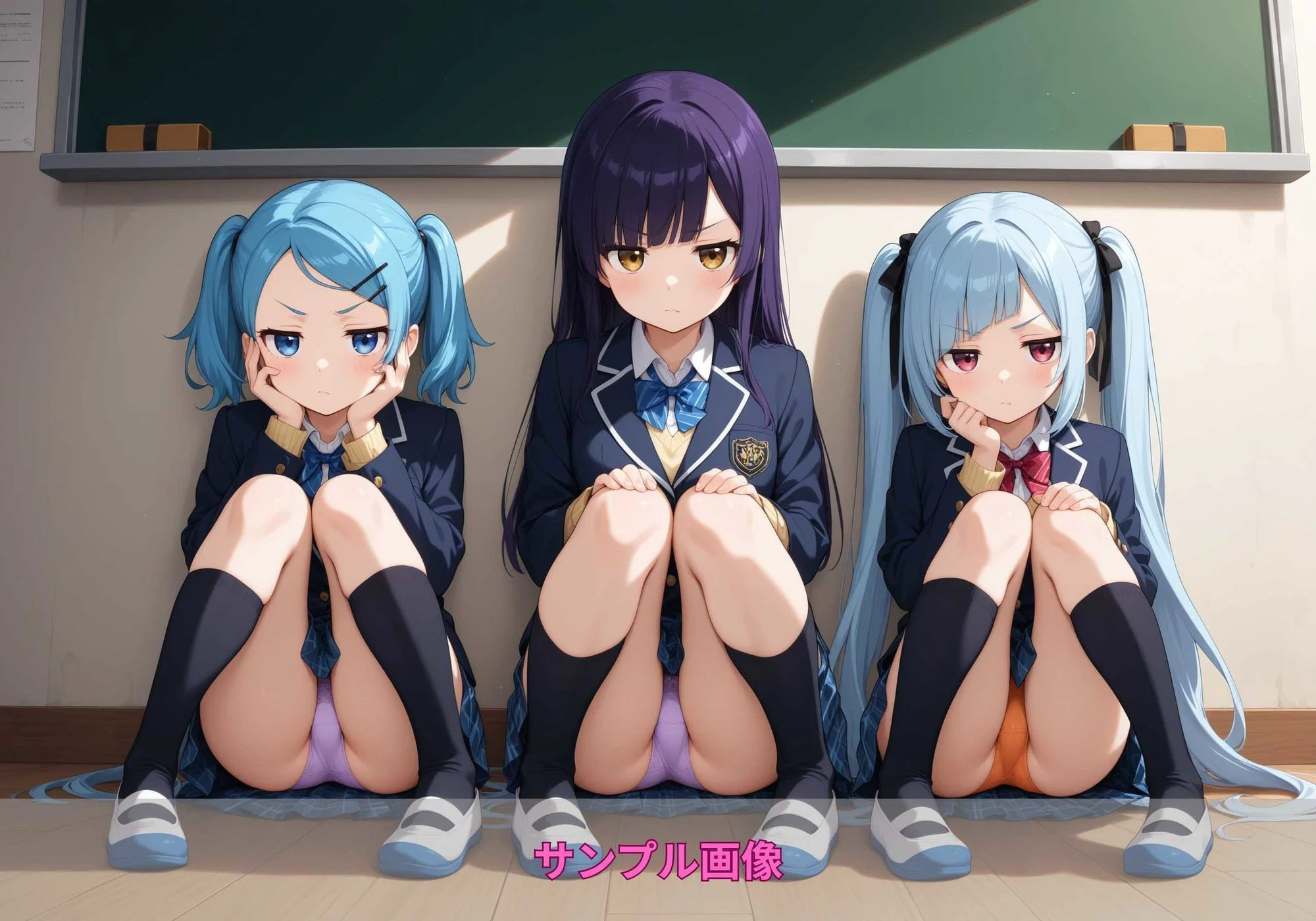 しゃがみパンツガールズ 画像5