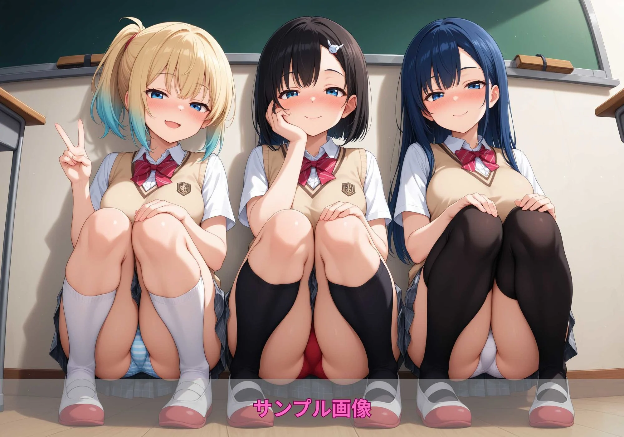 しゃがみパンツガールズ 画像6