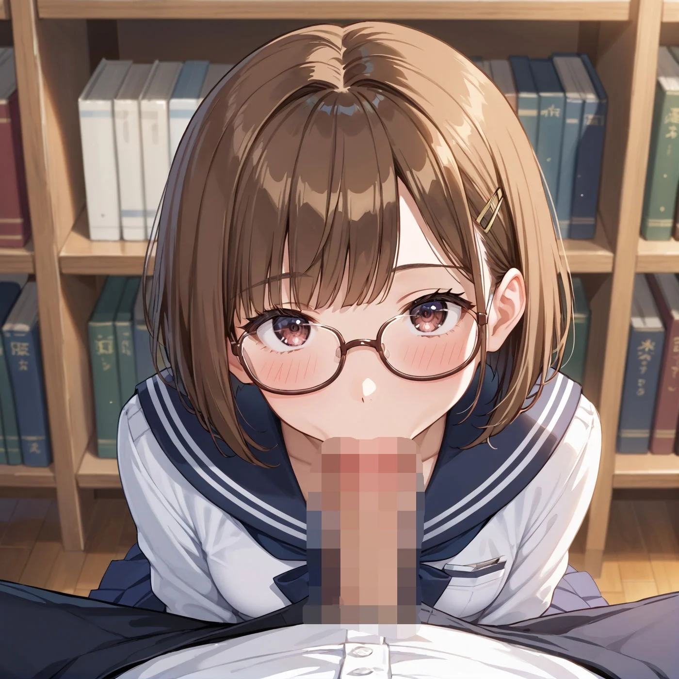 学園性活！図書委員と官能的な秘め事5【メガネ美少女の厳選CG400枚収録】 画像7