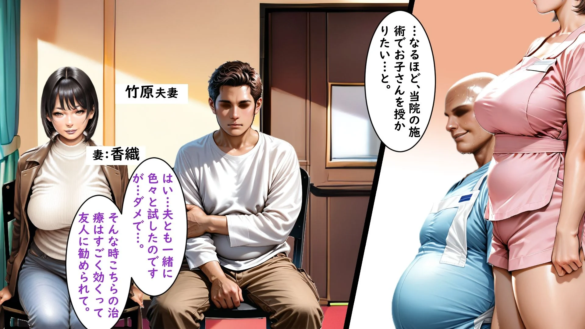 【ボイスコミック風】夫思いの良妻が托卵妻に堕ちるまで 画像1