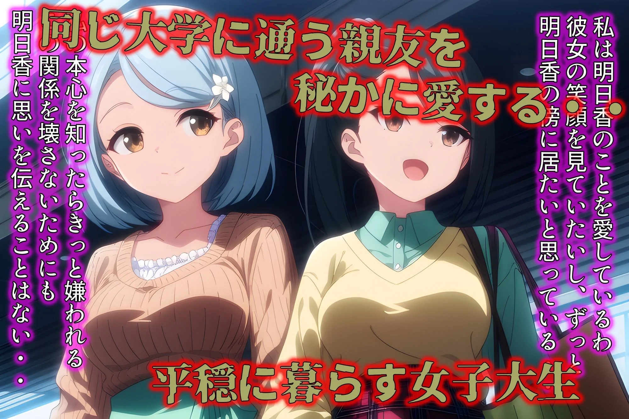 ふたなり搾精地獄 --国家のために人柱となる百合カップル-- 画像1