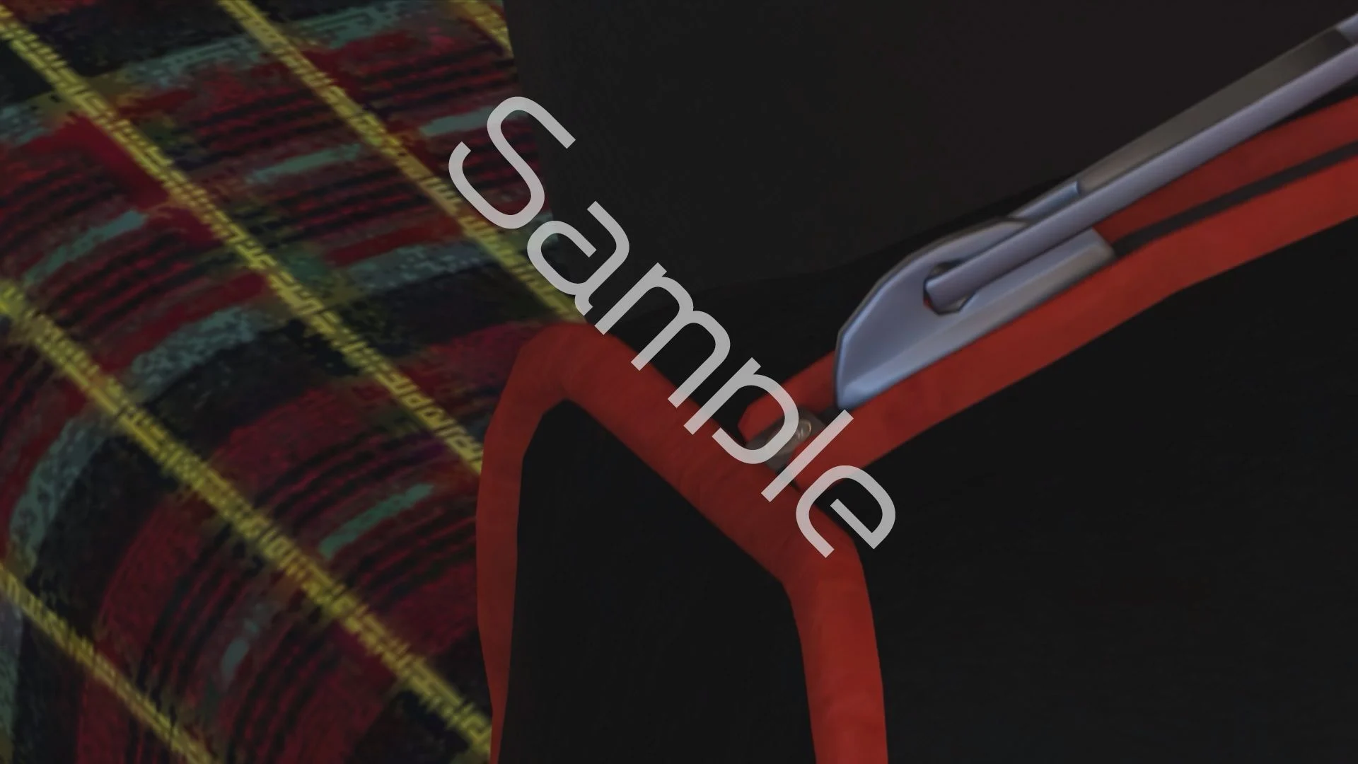 一ノ瀬廻里・私服登校日の通学途中のバス内でスカート内逆さ撮り盗撮の被害に遭う:PV10(白黒縞々ストライプフルバックパンティ) 画像4