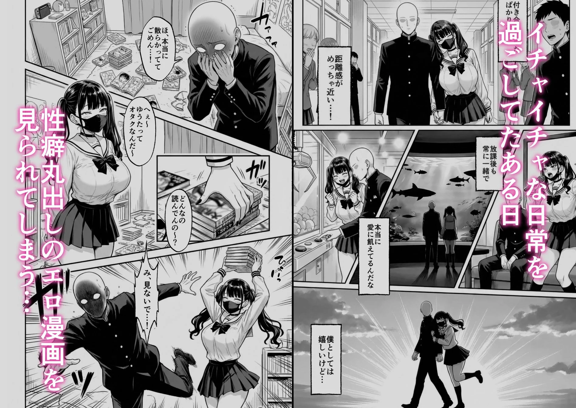 愛に飢えた爆乳地雷系ギャル 画像2